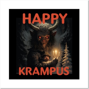 Happy Krampus Posters and Art